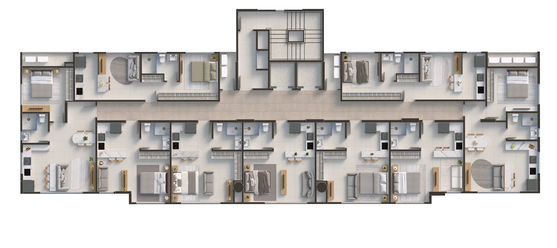 planta Apartamentos Soho